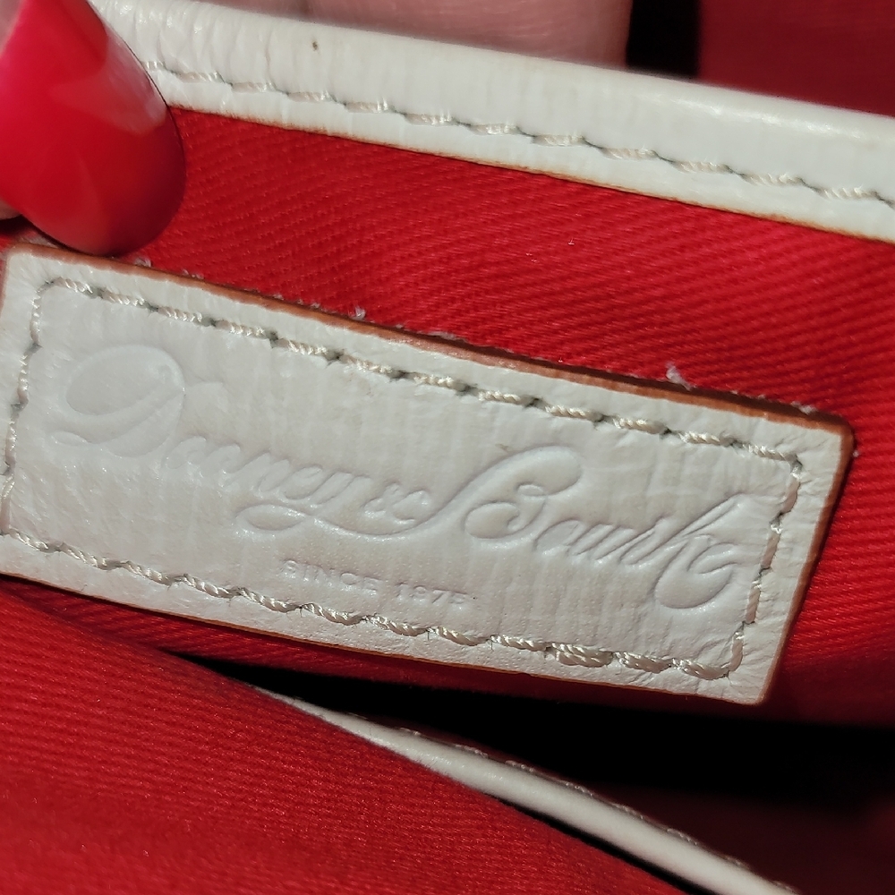 Dooney & Bourke Leather Tote Bag - Picture 7 of 14